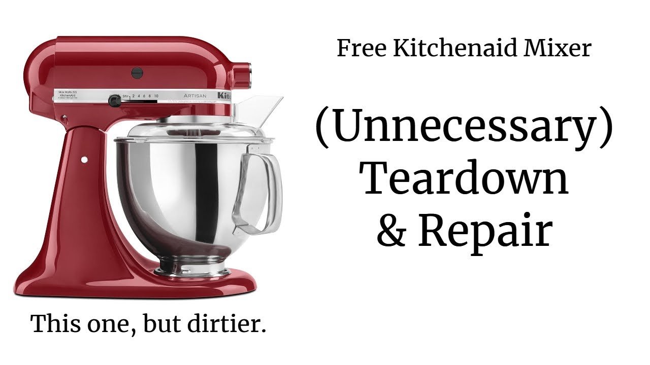 How to Disassemble Kitchenaid Stand Mixer: Step-by-Step Guide