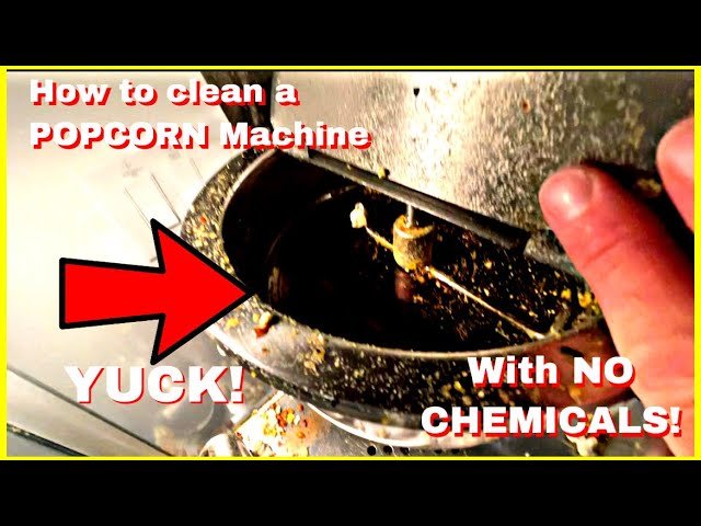 How to Clean a Popcorn Maker: Quick and Easy Steps