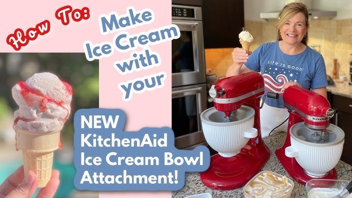 How to Make Ice Cream in a Kitchenaid Stand Mixer: Easy Guide
