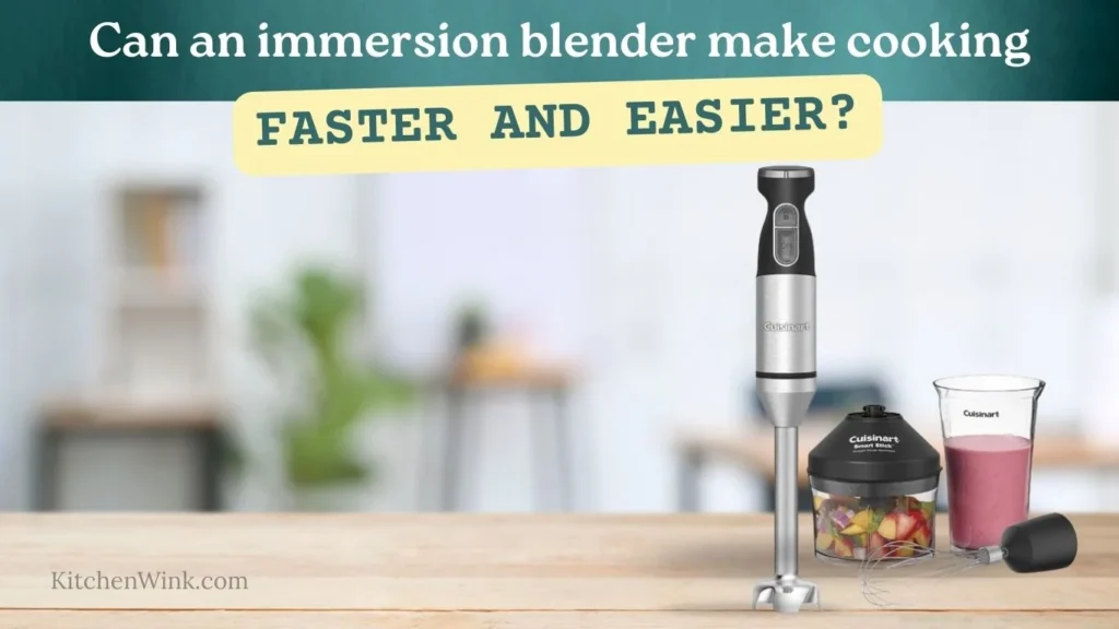 What Does an Immersion Blender Do