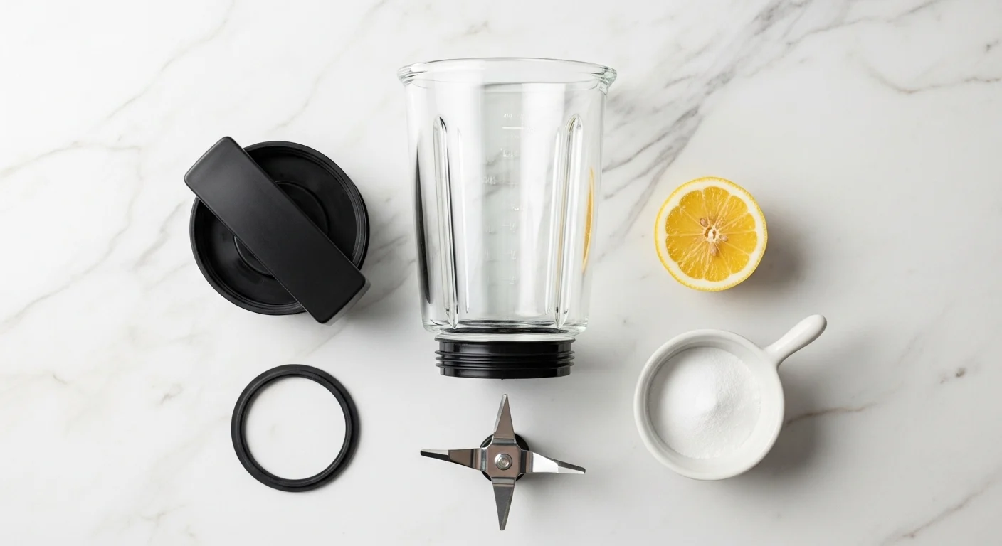 Cleaning The Blender Base