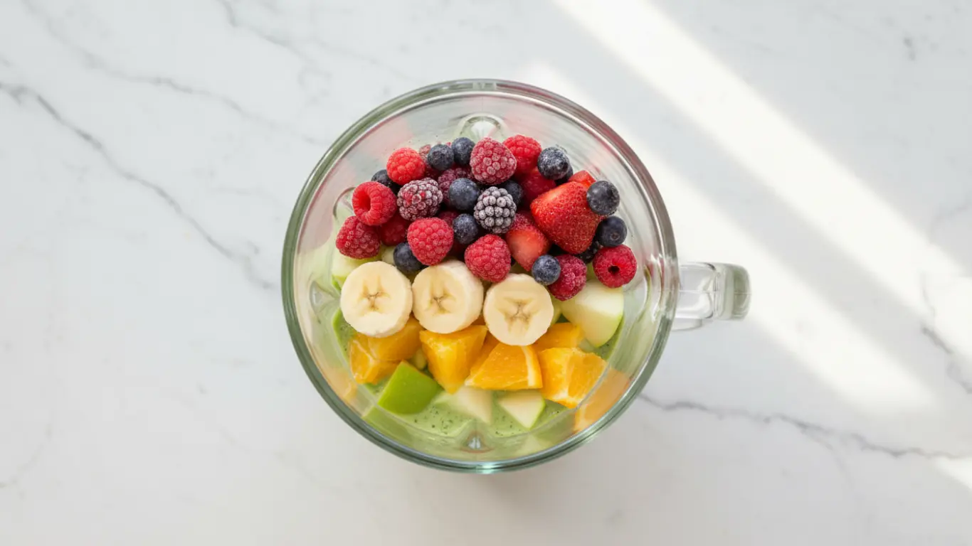 How To Blend Frozen Fruit