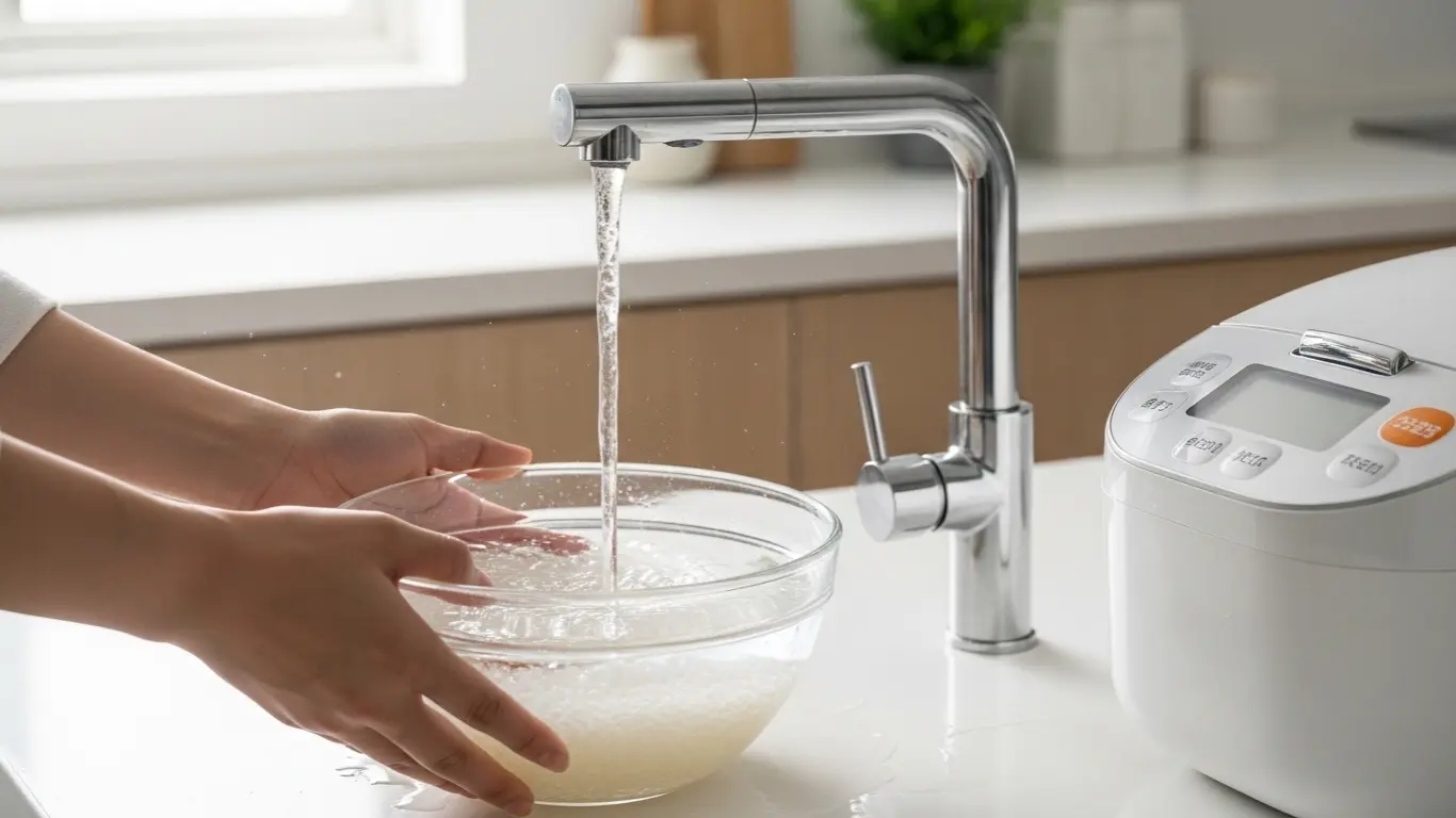 Importance of Rinsing Rice