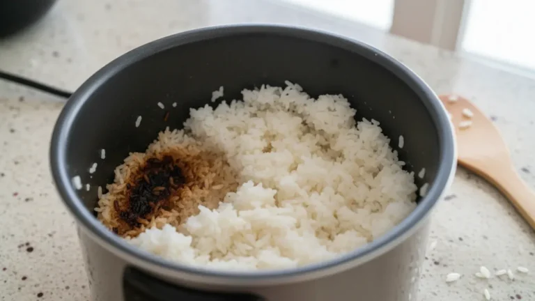 Rice Cooker Burning Rice On