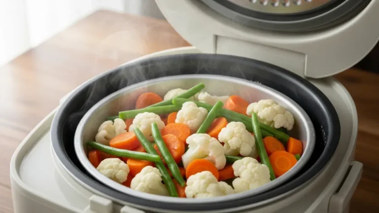 Steaming Vegetables In Your Rice Cooker