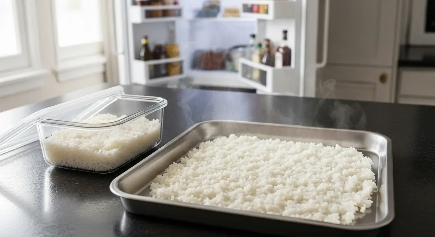 how to Store Cooked Rice