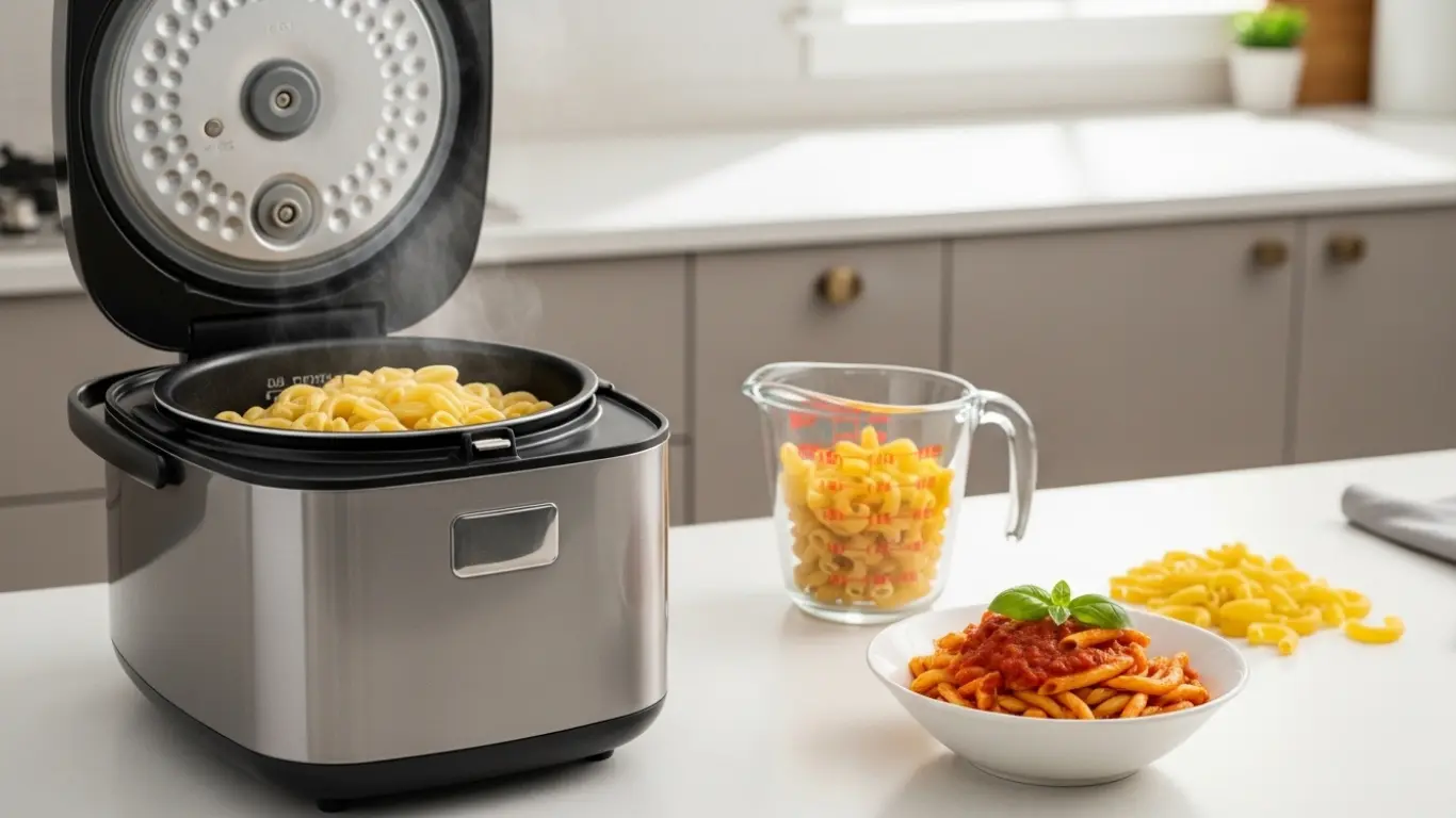 how to cook pasta in a rice cooker