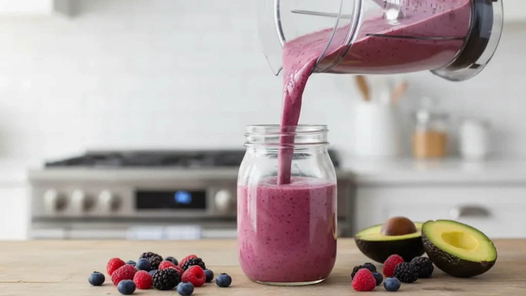 how to make smoothie thicker in blender