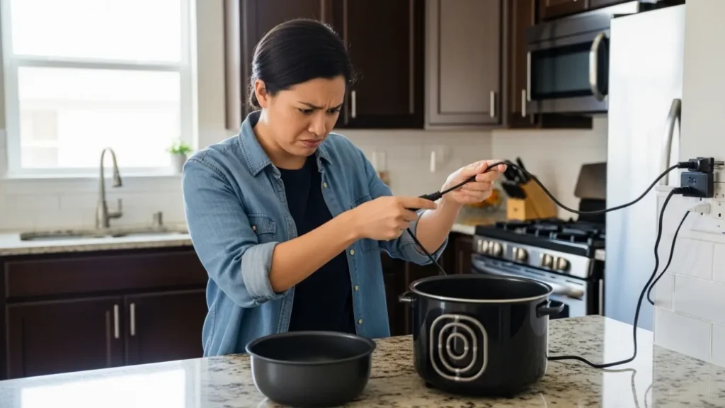 rice cooker not heating up