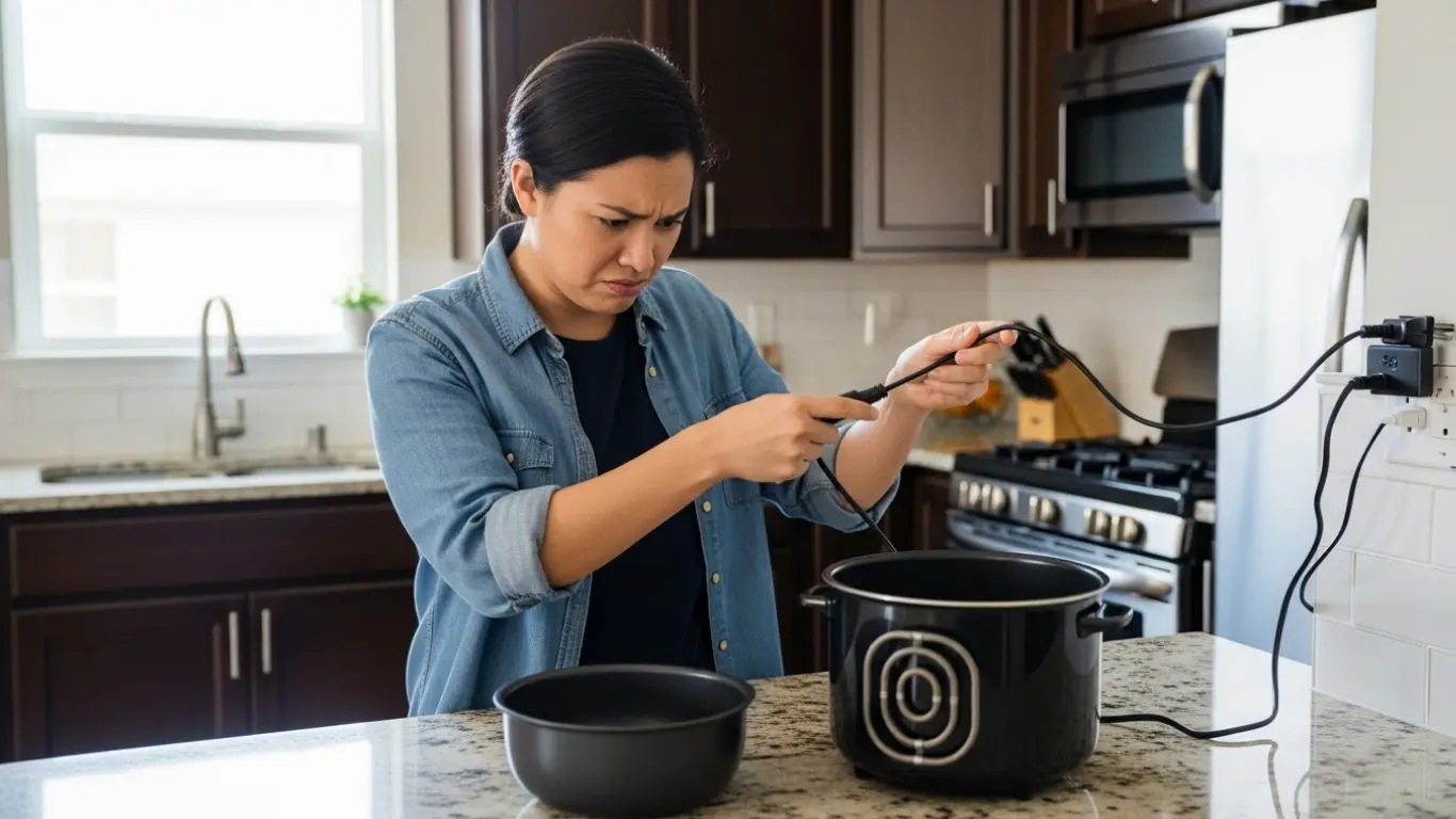 rice cooker not heating up