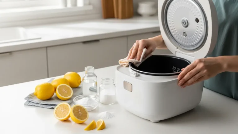 why does my rice cooker smell like burnt plastic