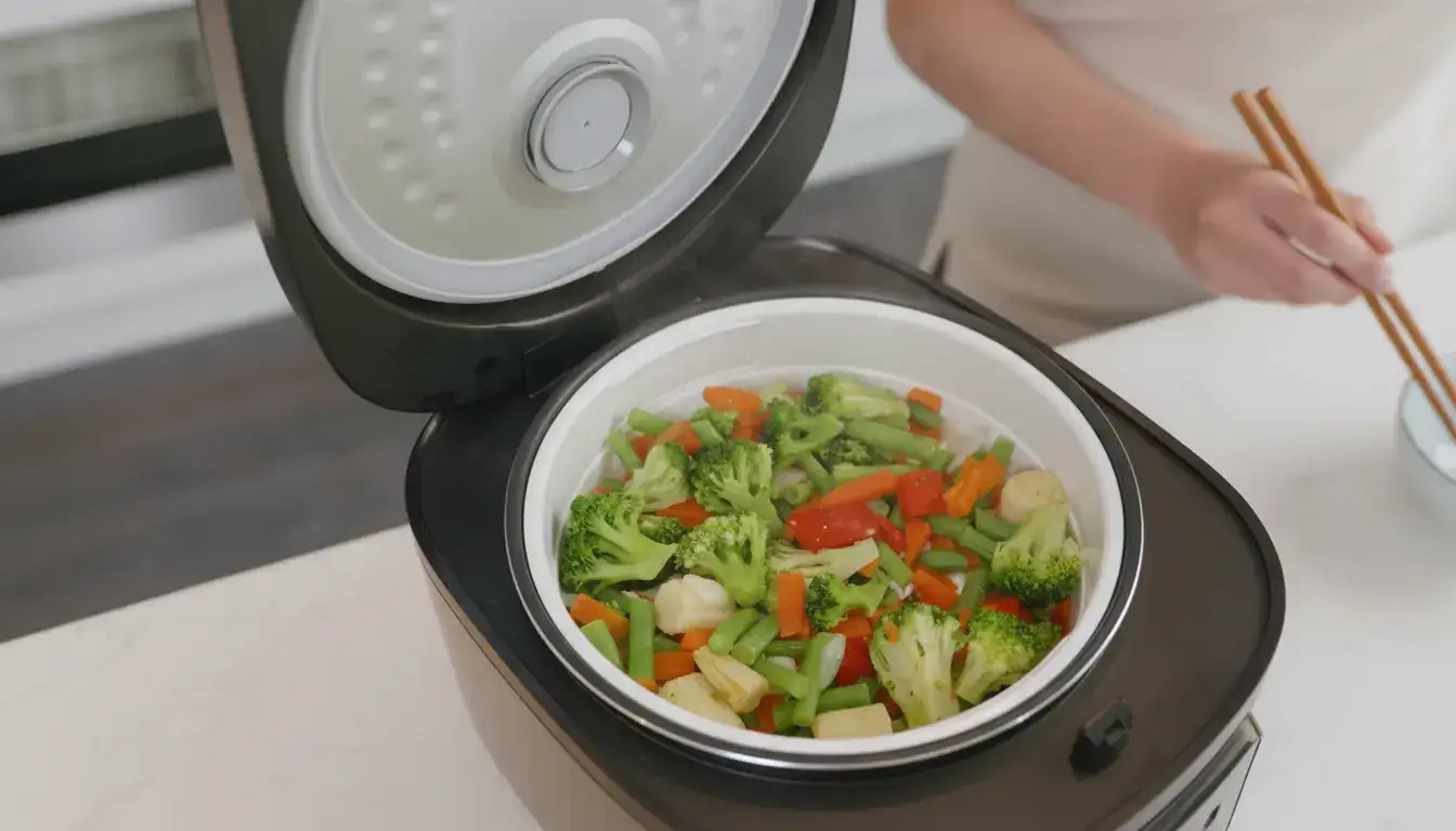 Advanced Steaming Techniques using rice cooker