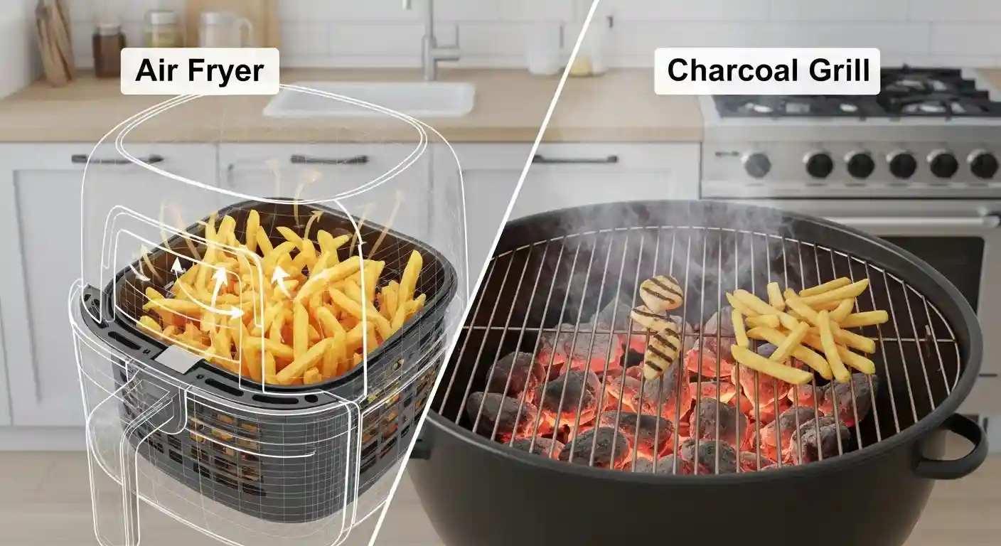 Can You Put Charcoal In An Air Fryer