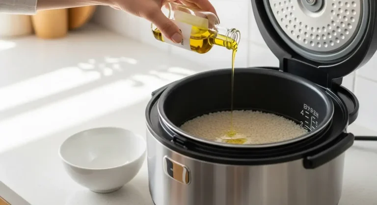 Can You Put Olive Oil In Rice Cooker