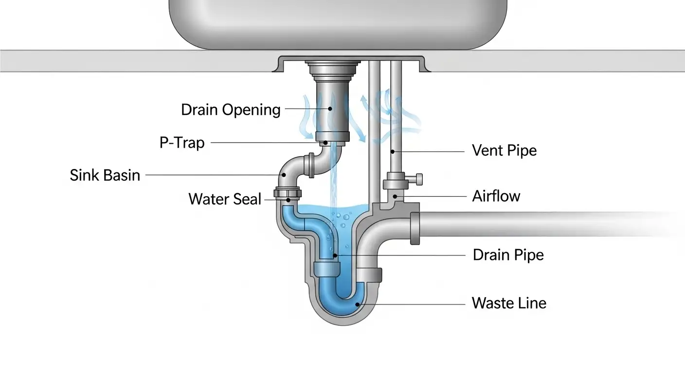 Checking Your Kitchen Sink Vent System