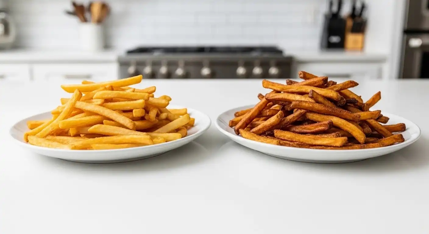 Comparing Acrylamide Levels Air Frying vs Deep Frying