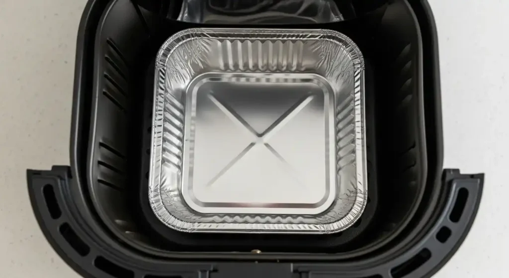 Do You Put A Pan Under Air Fryer Basket