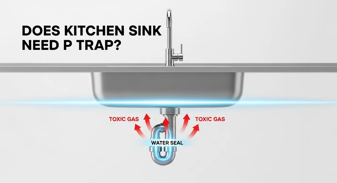 Does Kitchen Sink Need P Trap