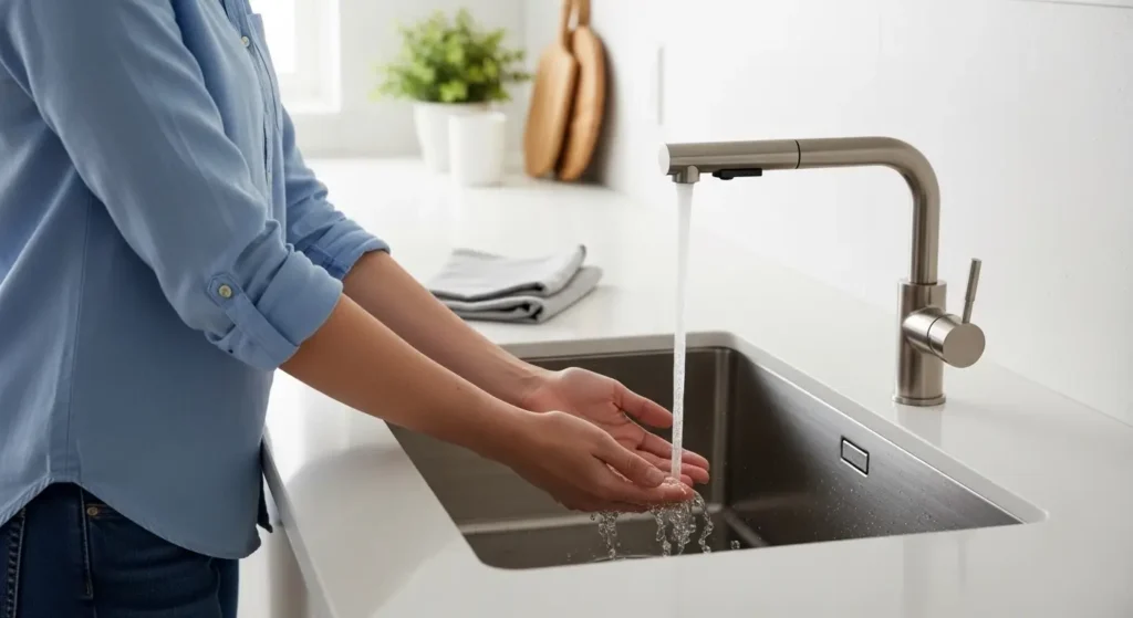 How Far Should Kitchen Sink Be from Edge Of Counter