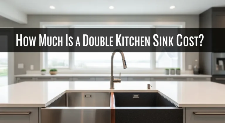 How Much Is A Double Kitchen Sink Cost