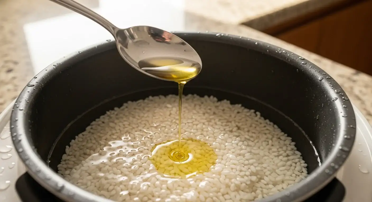 How Much Olive Oil Should You Add in a rice cooker