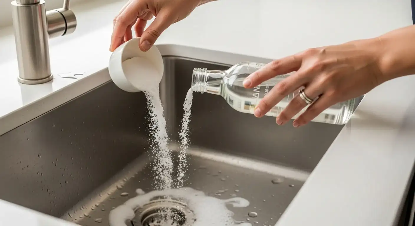 How To Clean A Kitchen Sink Drain