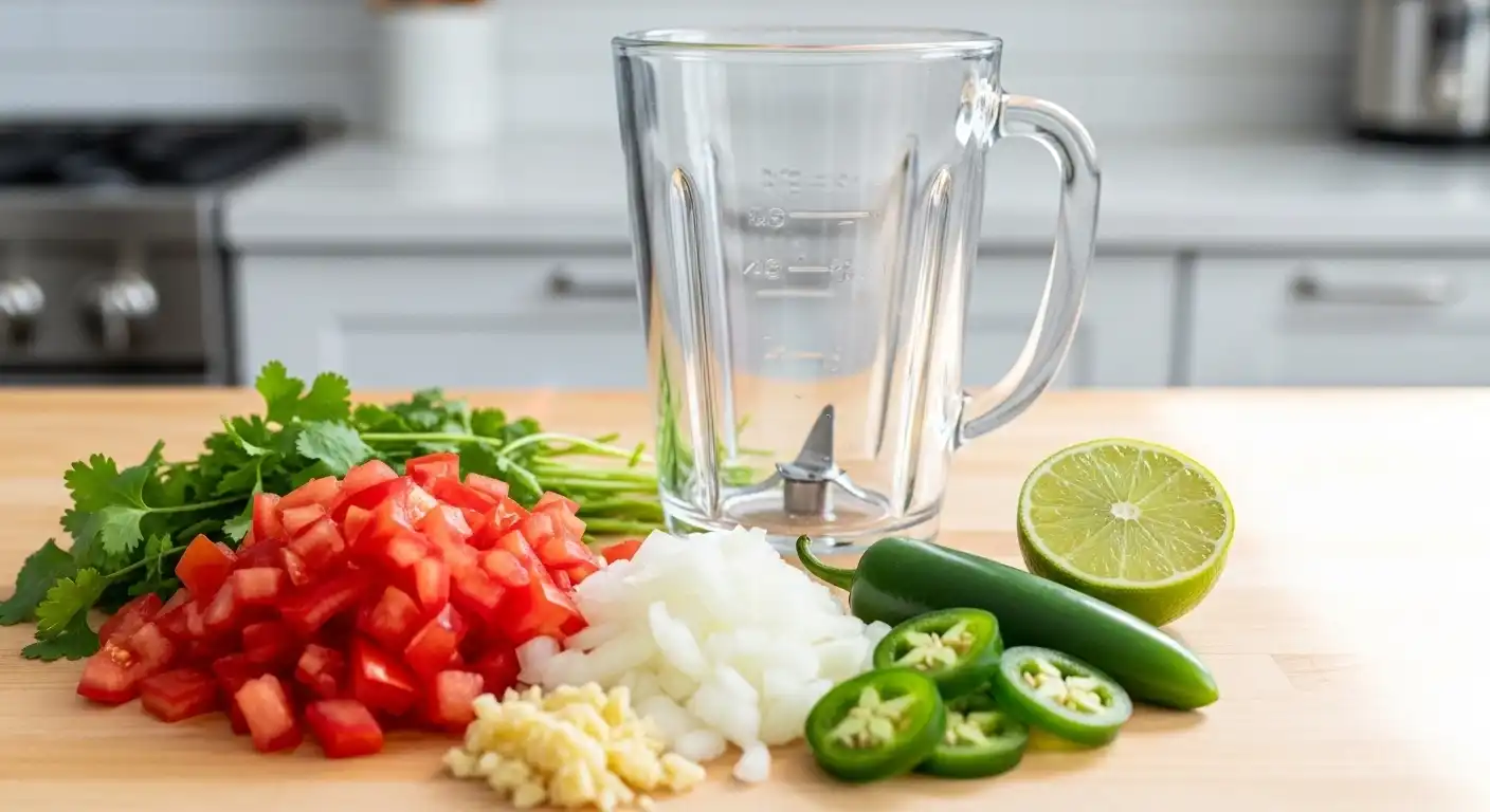 How To Make Salsa In A Blender Step By Step