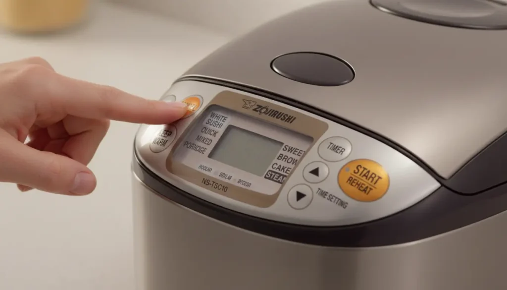 How To Turn Off Zojirushi Rice Cooker