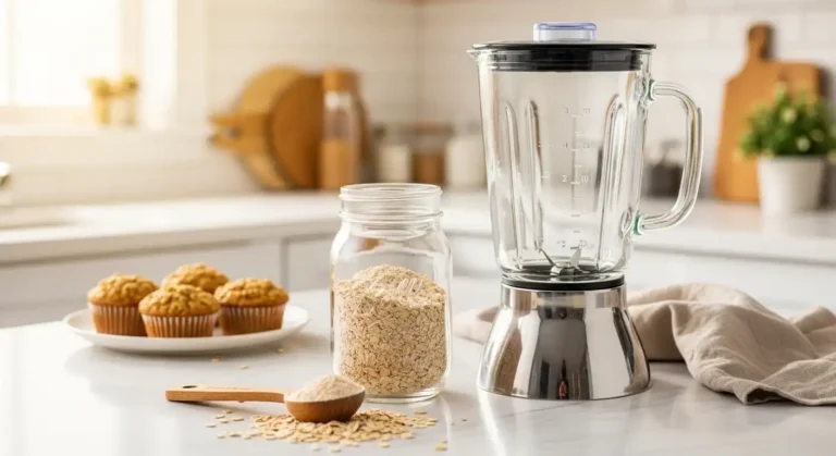 How to Make Oat Flour in a Blender