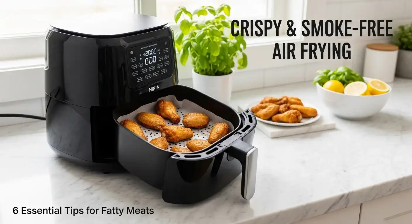 How to Prevent Air Fryer Smoke When Cooking High Fat Meats
