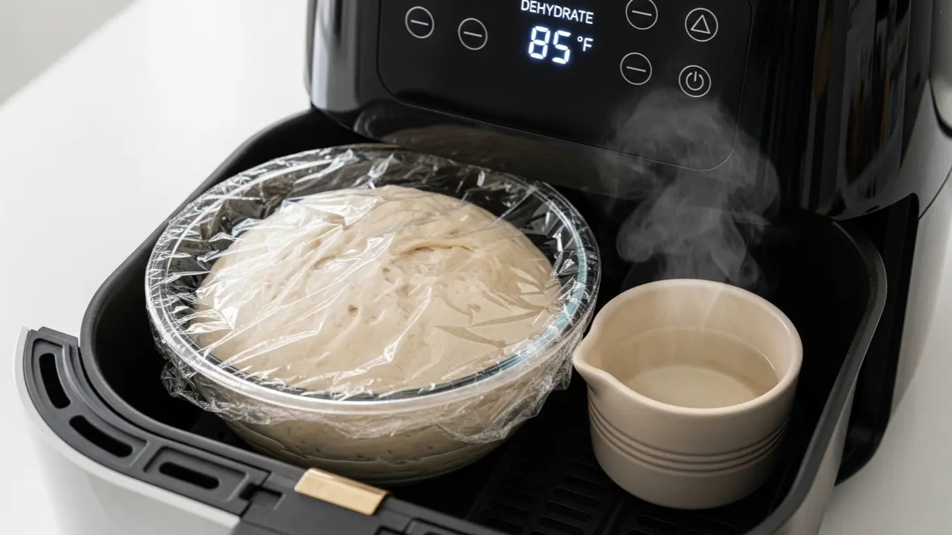 Preparing Your Dough and Air Fryer Basket