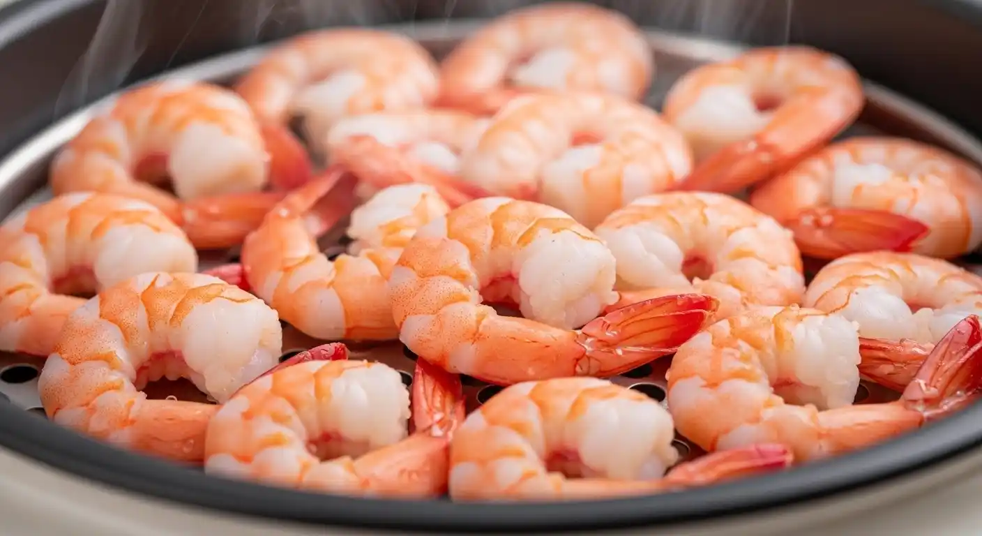 Preparing Your Rice Cooker for Steaming Shrimp