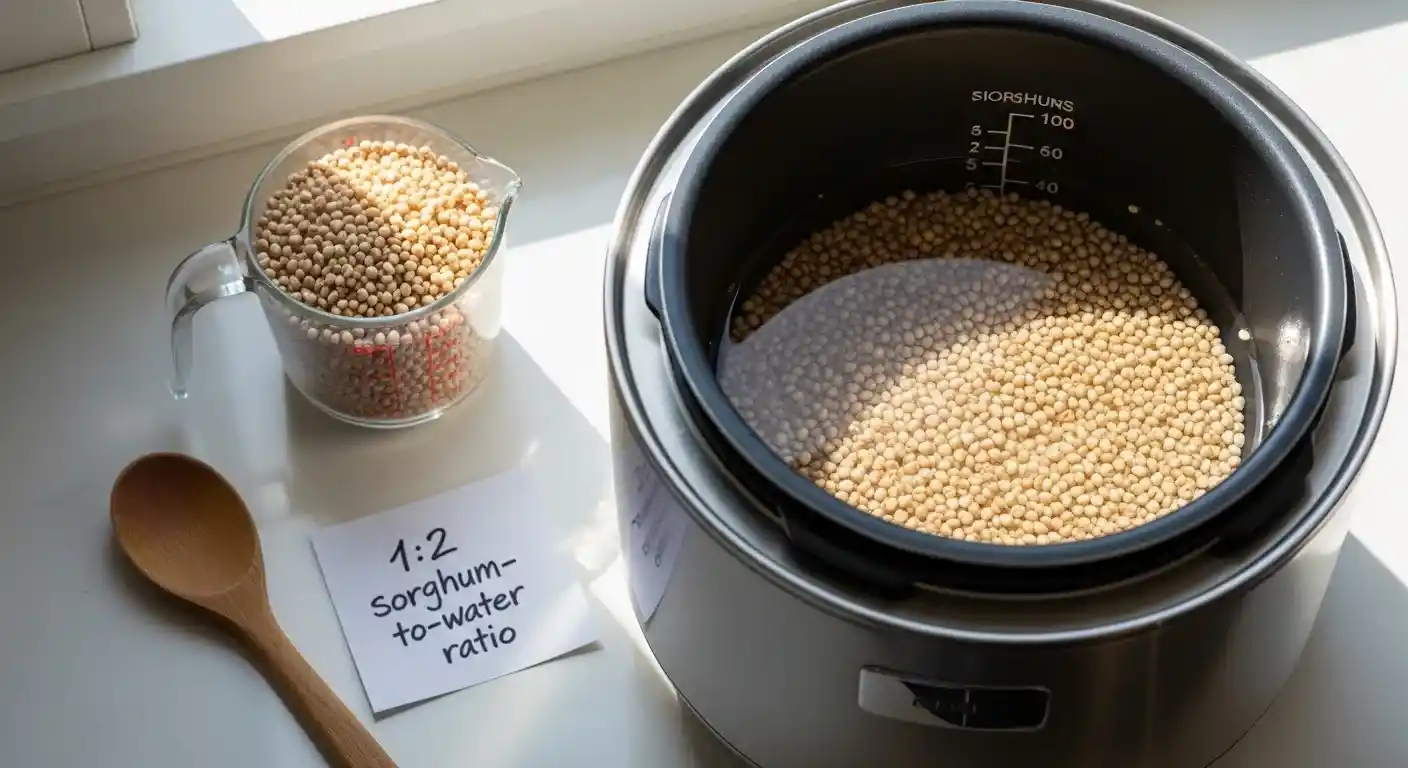 The Basic Ratio For Sorghum In A Rice Cooker