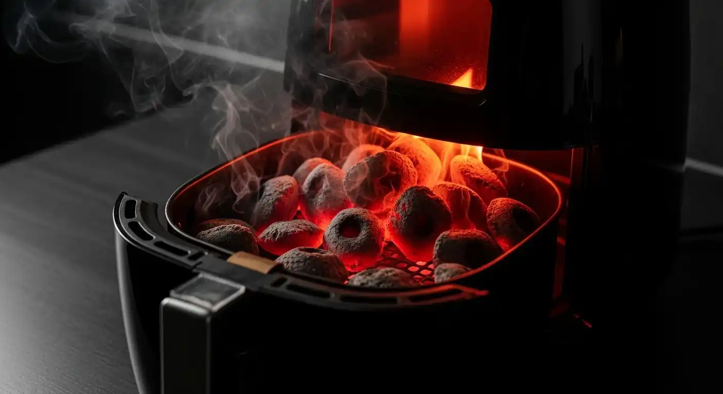 Why You Cannot Put Charcoal In An Air Fryer