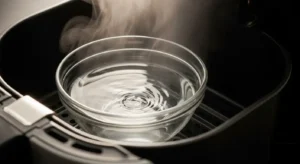 Air Fryer Water Test for Checking Heat Distribution