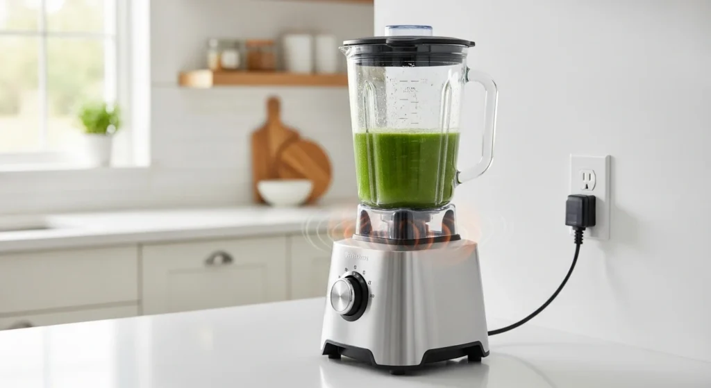 how to reset an overheated blender 1