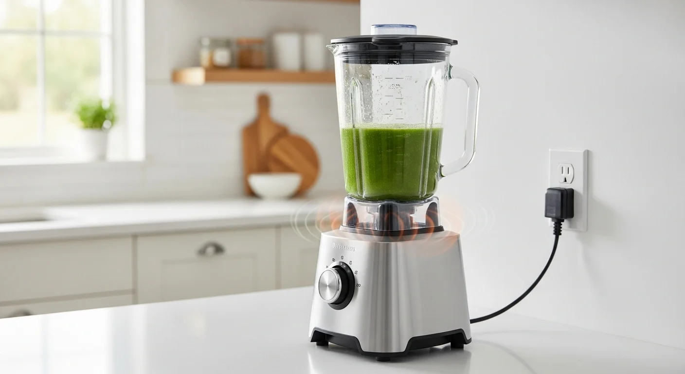 how to reset an overheated blender