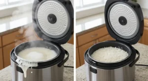 why does my rice cooker boil over