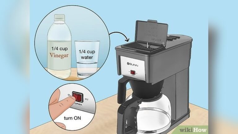 How to Clean Bunn Coffee Maker With Vinegar