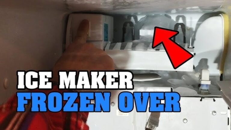 How to Fix Ice Maker Freezing Up