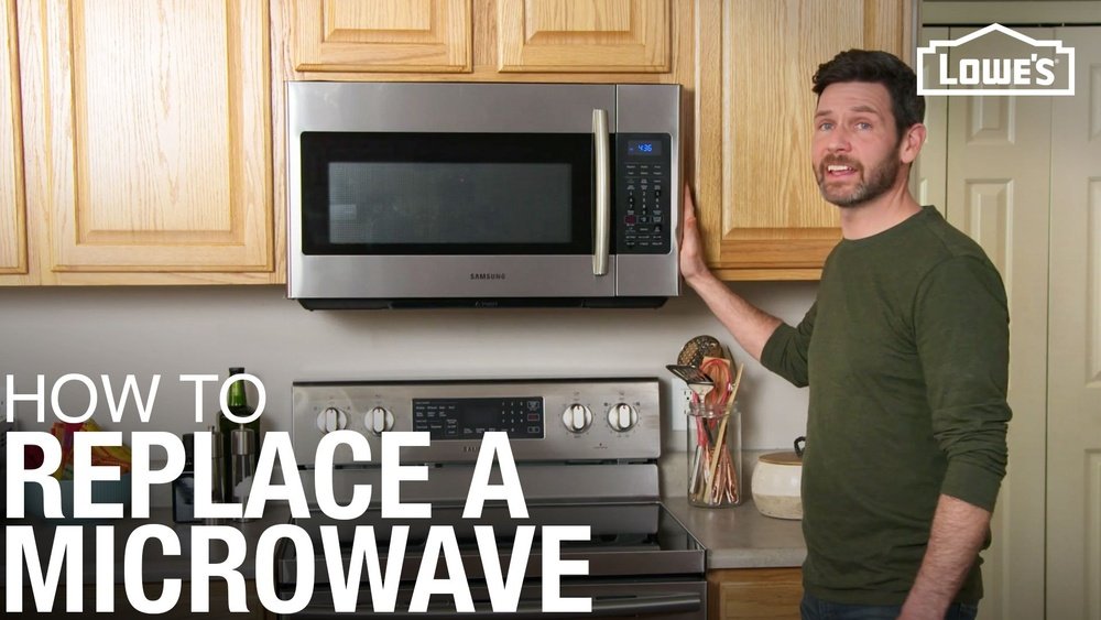 How to Install Over the Range Microwave