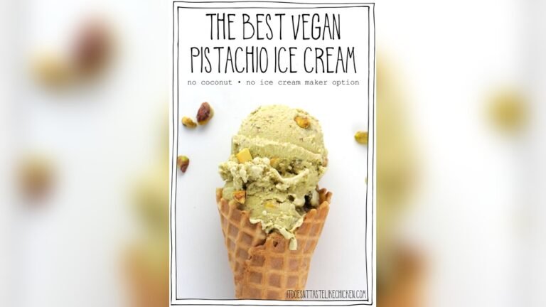 How to Make Dairy Free Ice Cream in Ice Cream Maker