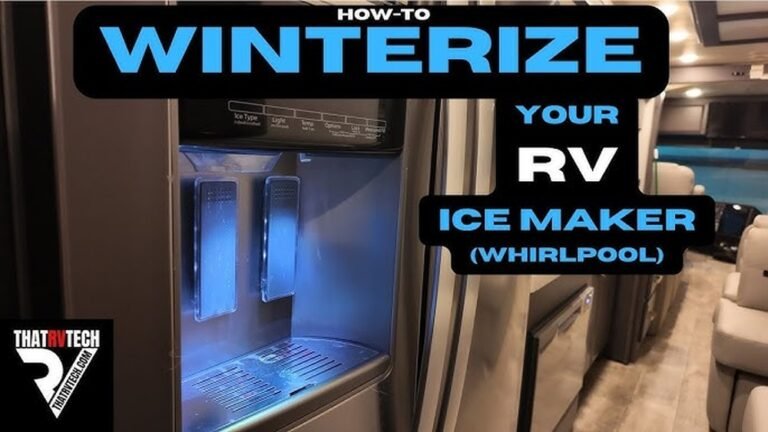 How to Winterize an Ice Maker