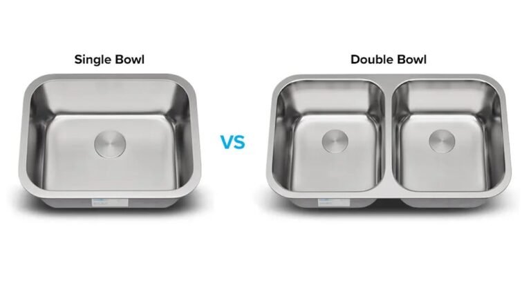 Single Bowl Vs Double Bowl Kitchen Sink