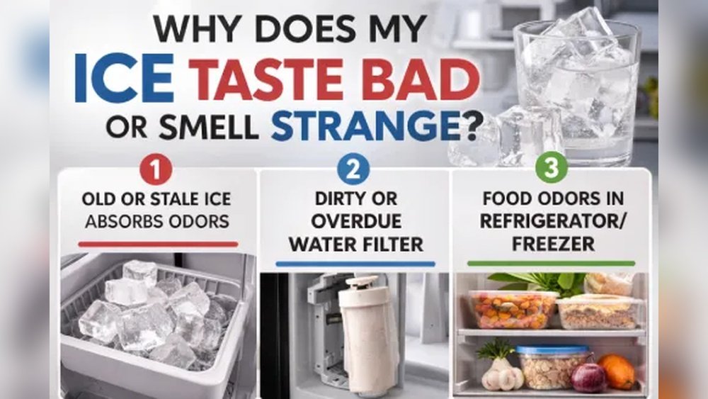 Why Does My Ice Taste Bad