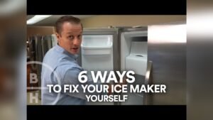 Why is My Ice Maker Not Making Ice