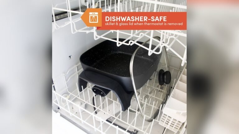 Are Electric Skillets Dishwasher Safe