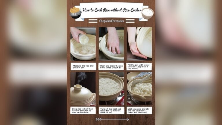 Can You Cook Rice Without Rice Cooker​