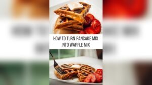 Can You Use Pancake Batter in a Waffle Maker