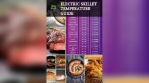 Electric Skillet Temperature Guide for Frying